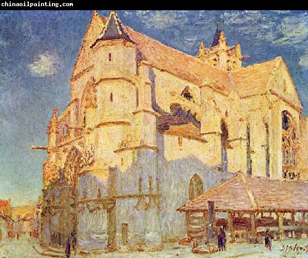 Alfred Sisley Kirche von Moret