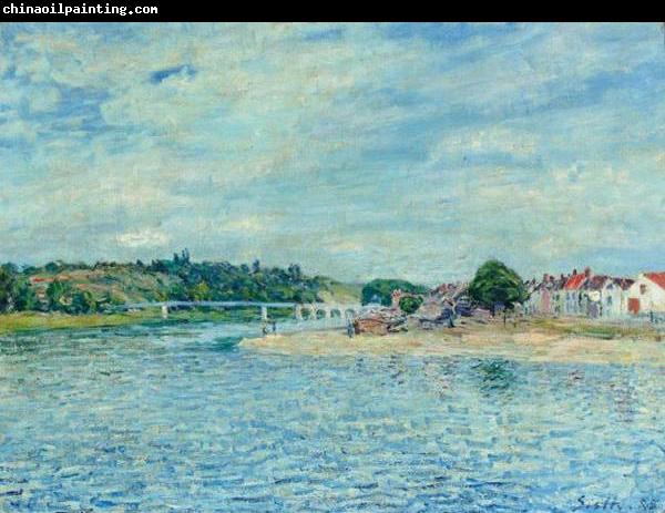 Alfred Sisley La Seine a Saint-Mammes