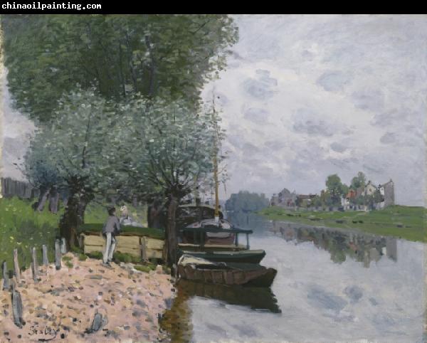 Alfred Sisley La Seine a Bougival