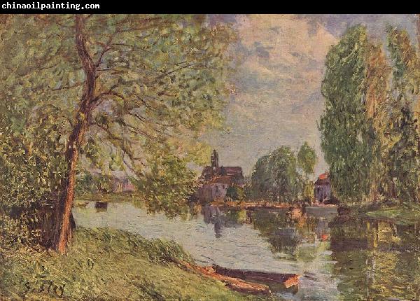 Alfred Sisley Flublandschaft bei Moret-sur-Loing