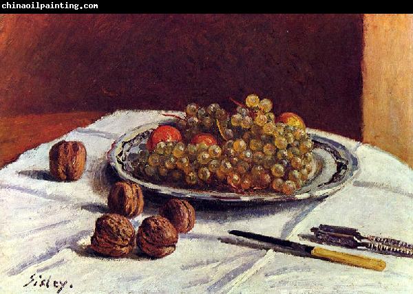 Alfred Sisley Trauben und Nusse