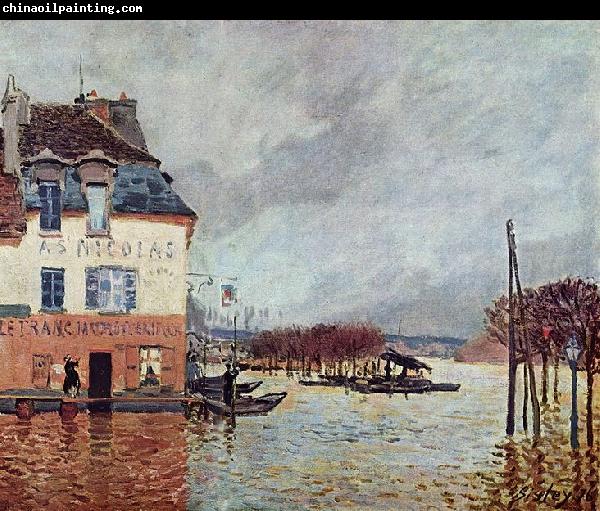 Alfred Sisley L inondation Port Marly