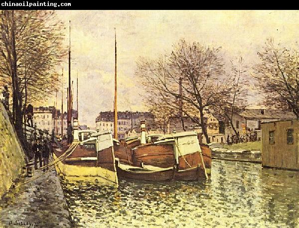 Alfred Sisley Saint-Martin in Paris