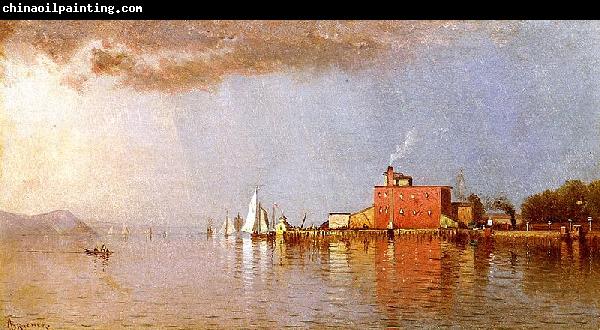 Alfred Thompson Bricher Along the Hudson