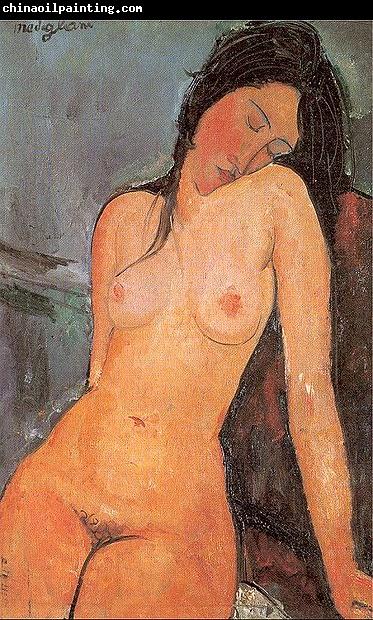 Amedeo Modigliani Sitzender weiblicher Akt