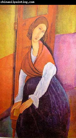 Amedeo Modigliani Portrait of Jeanne Hebuterne