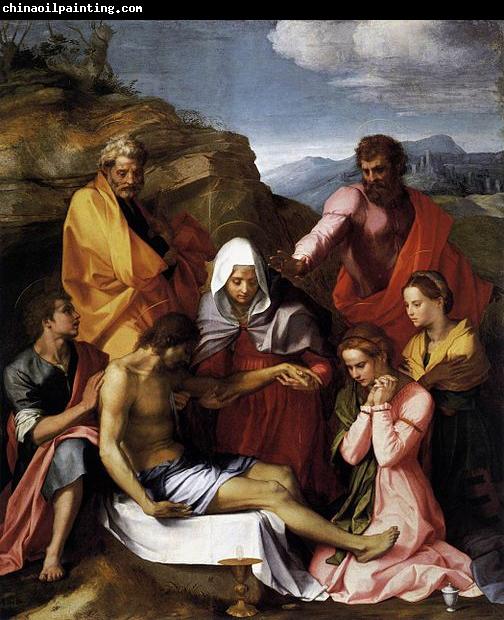 Andrea del Sarto Pieta with Saints