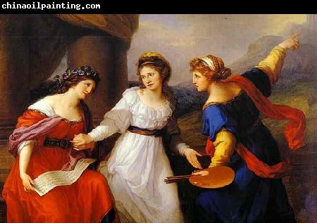 Angelica Kauffmann arts of Music and Painting