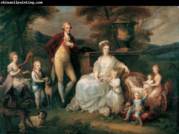 Angelica Kauffmann Portrait of Ferdinand IV of Naples, and his Family