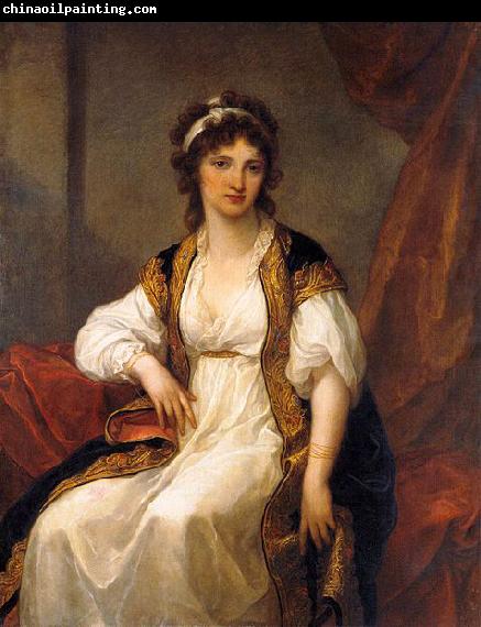 Angelica Kauffmann Portrait of Portrait of a Young Woman