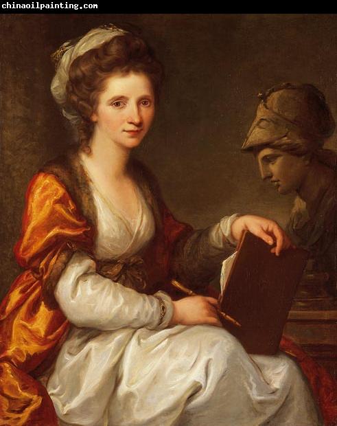 Angelica Kauffmann Selbstbildnis mit Beste der Minerva