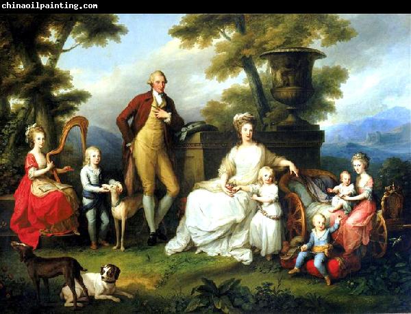 Angelica Kauffmann Portrait of Ferdinand IV of Naples, and his Family