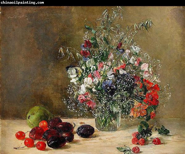 Anna Munthe-Norstedt Still Life with Flowers and Fruits