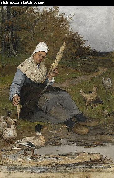 Anna Nordgren Farmer Woman At The Beach