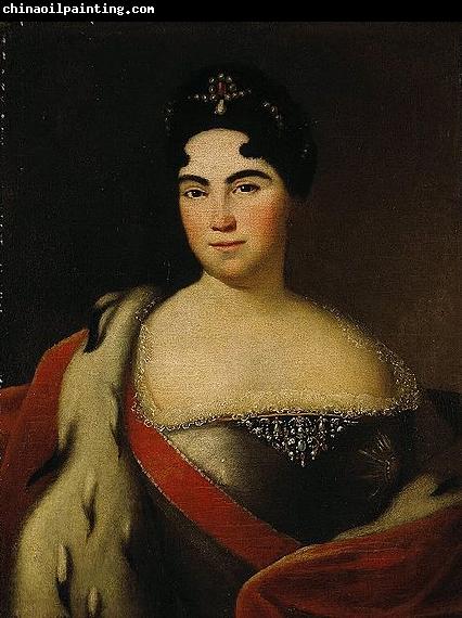 Anonymous Portrait of Catherine I Portraiture