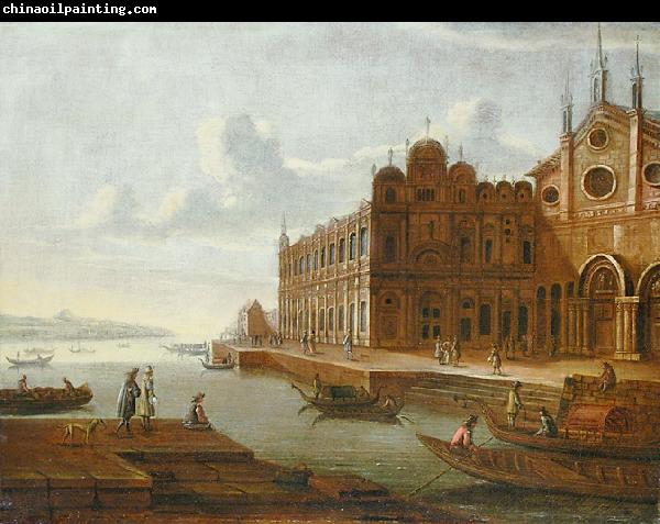 Anonymous Fancy portraial of the Scuola Grande di San Marco