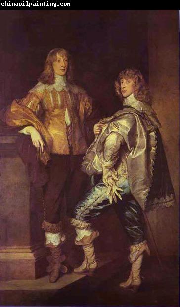 Anthony Van Dyck Portrait of Lord John Stuart and his brother Lord Bernard Stuart