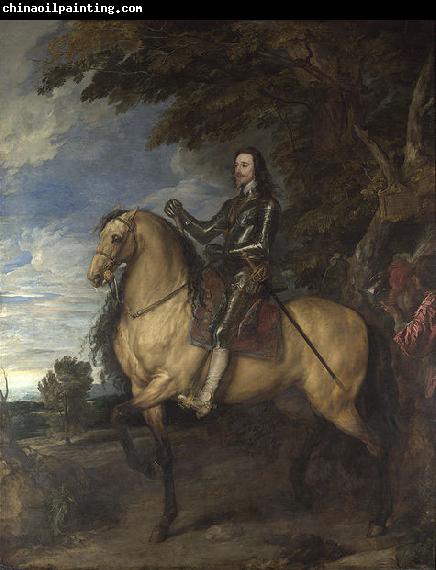 Anthony Van Dyck Equestrian Portrait of Charles I