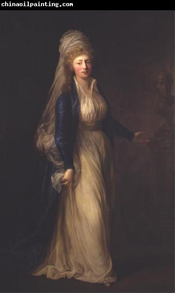 Anton  Graff Portrait of Princess Louise Augusta of Denmark