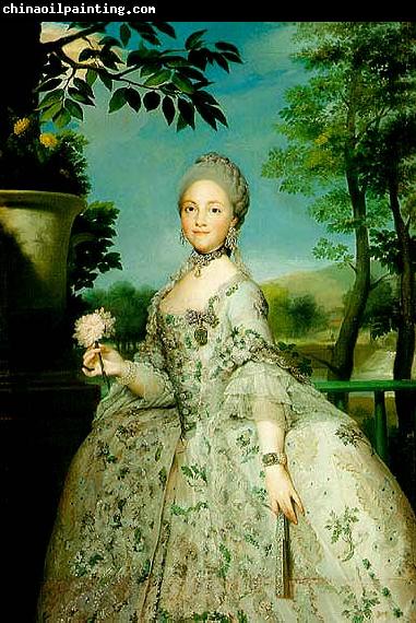 Anton Raphael Mengs the later Queen Maria Luisa of Spain