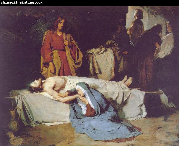 Antonio Ciseri Pieta. Attributed To Antonio Ciseri