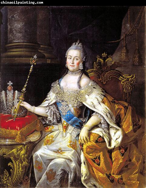 Antropov, Aleksei Portrait of Catherine II