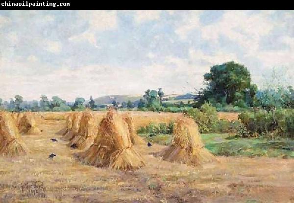 Arthur Boyd Houghton Wheatfield, Wiltshire