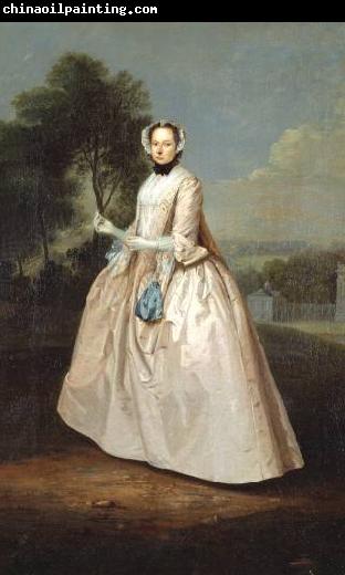 Arthur Devis Portrait of an unknown Lady