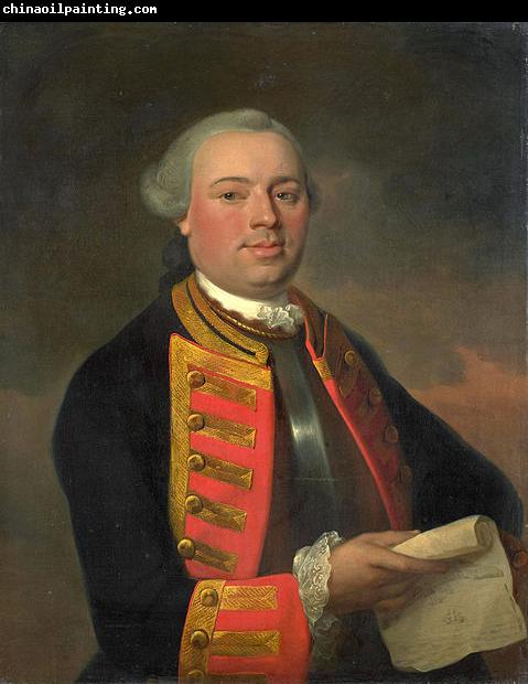 August Christian Hauck Portret van Johan Arnold Zoutman