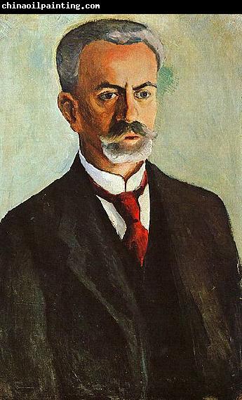 August Macke Bildnis Bernhard Koehler