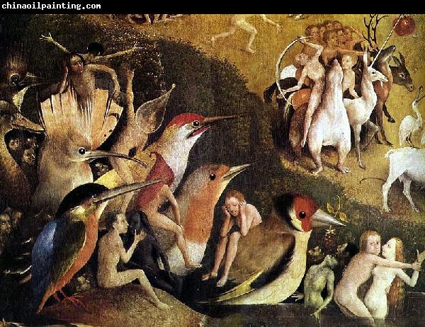 BOSCH, Hieronymus Garden of Earthly Delights tryptich centre panel