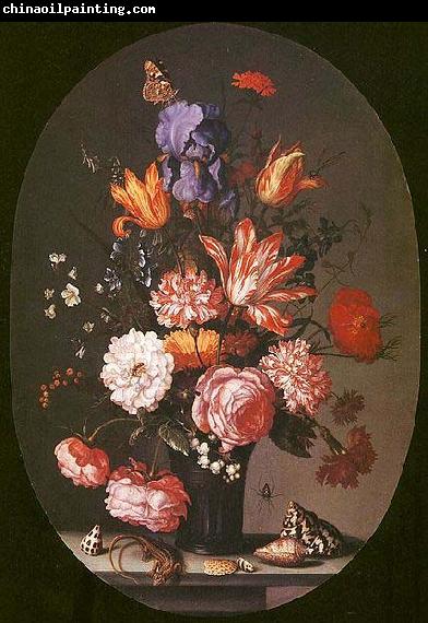 Balthasar van der Ast Flowers in a Glass Vase