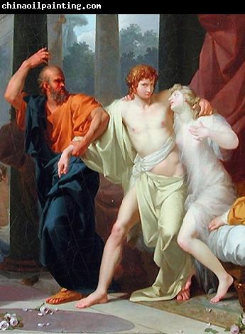 Baron Jean-Baptiste Regnault Socrate arrachant Alcibiade du sein de la Volupte