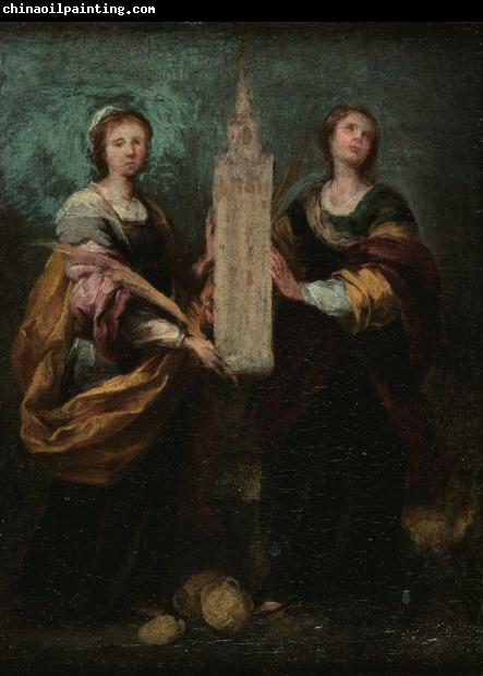 Bartolome Esteban Murillo St. Justa and St. Rufina