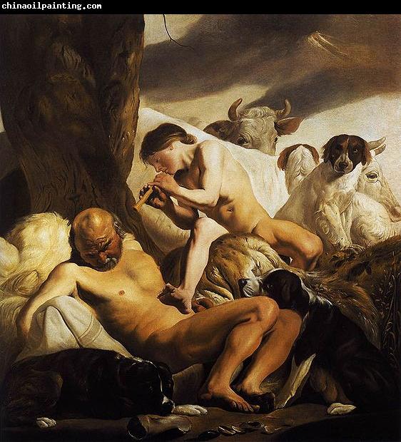 CAMPEN, Jacob van Argus, Mercury and Io