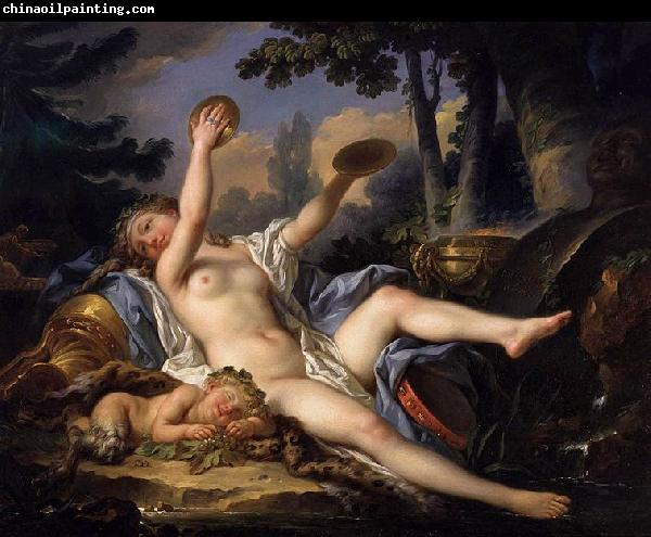 CANTARINI, Simone Reclining Bacchante Playing the Cymbals