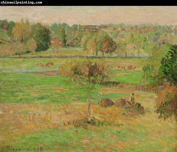 Camille Pissarro Autumn in eragny