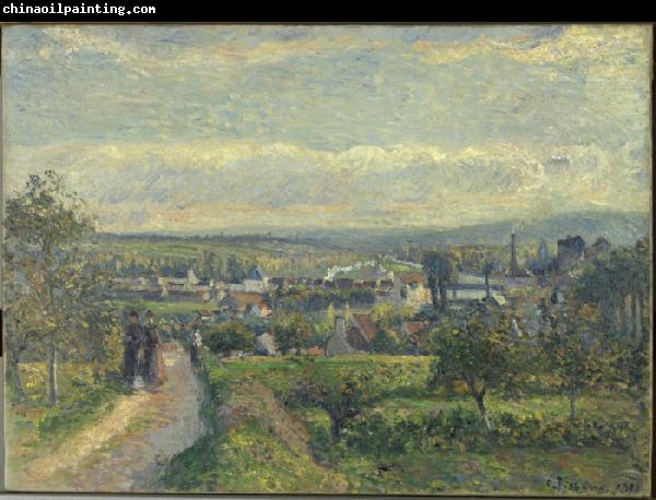 Camille Pissarro Vue de Saint-Ouen-l'Aumone