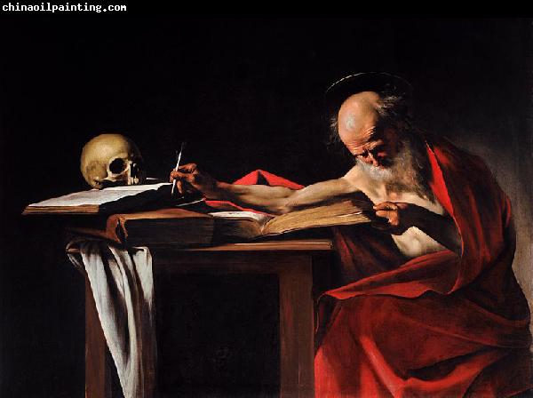 Caravaggio Saint Jerome Writing