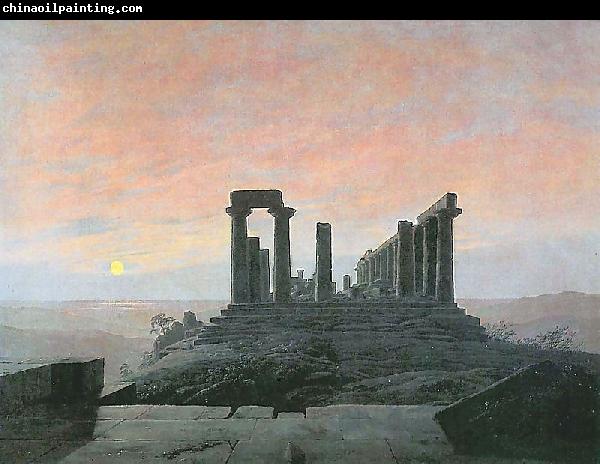 Caspar David Friedrich Der Tempel der Juno in Agrigent