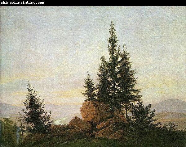 Caspar David Friedrich Ausblick ins Elbtal