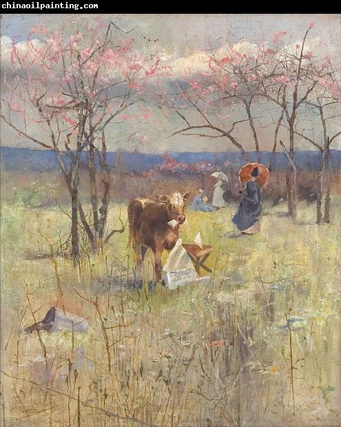 Charles conder An Early Taste for Literature,