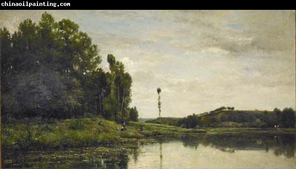 Charles-Francois Daubigny Banks of the Oise