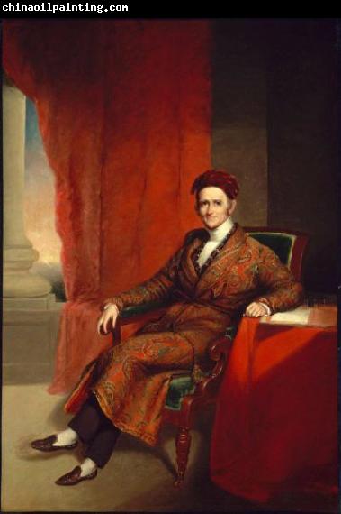 Chester Harding Amos Lawrence. about 1845. By Chester Harding, American