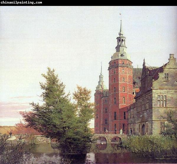 Christen Kobke Frederiksborg Castle Seen from the Northwest