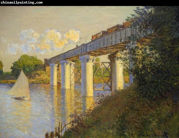 Claude Monet The Railway Bridge at Argenteuil