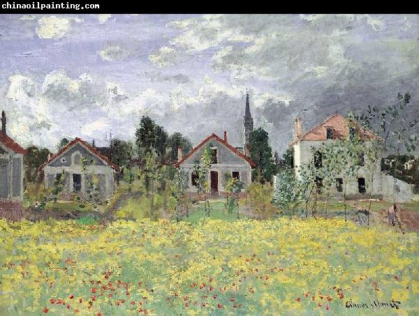 Claude Monet Maisons d'Argenteuil