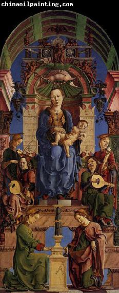 Cosme Tura Madonna with the Child Enthroned