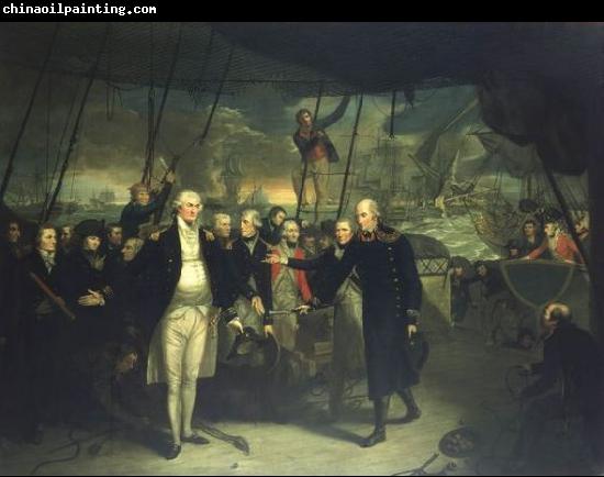 Daniel Orme Duncan Receiving the Surrender of de Winter at the Battle of Camperdown