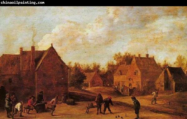 David Teniers the Younger Village scene